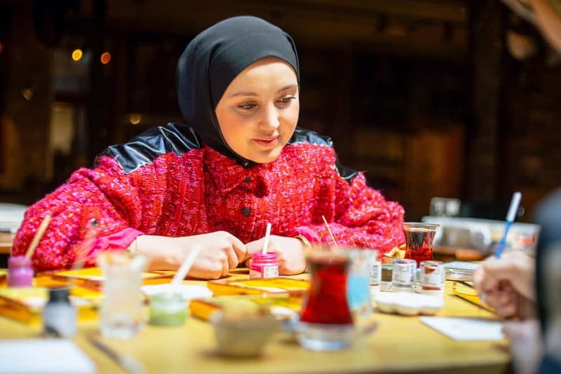 Istanbul: Ottoman Illumination & Gold Art Class w/ Snacks - Inside the Workshop: From History to Your First Gold Lines