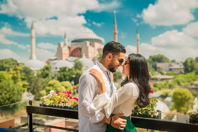 Istanbul Photoshoot Tours - Stop 1 at Hagia Sophia Grand Mosque: The Blue Mosque + Hagia Sophia Combo