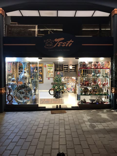 Istanbul: Pottery Workshop - Gallery Time, Free Tea/Coffee/Water, and the Shopping Angle