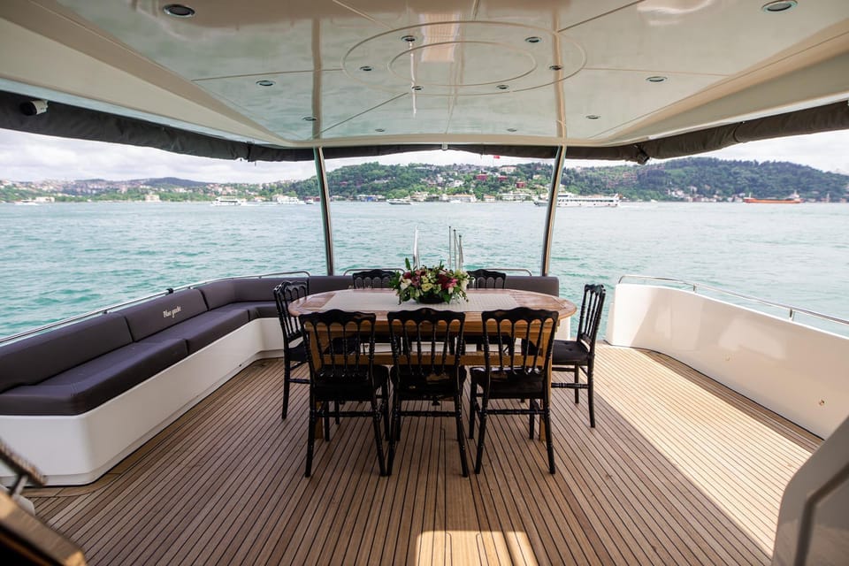 Istanbul: Private Bosphorus Tour On Luxury Yacht Pre #7 - Seasickness and Other Suitability Notes You Should Not Ignore