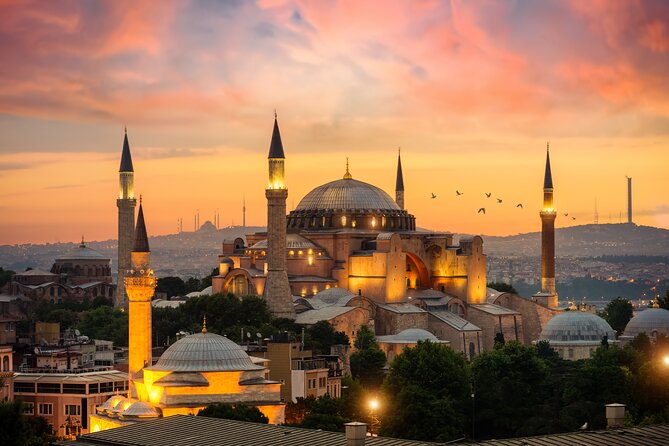 Istanbul private skip Line Tour pick up and tickets included - Hagia Sophia Grand Mosque: One Site, Multiple Power Shifts