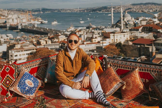Istanbul Rooftop Photoshoot with Flying Dress - Weather Reality Check: When Rain Changes Everything