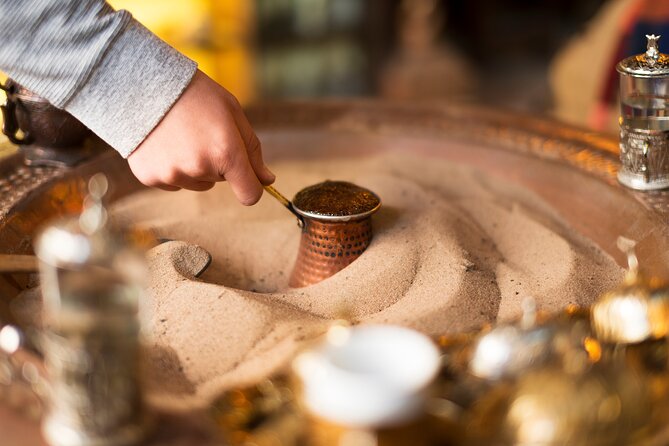 Istanbul: Sand Brewed Turkish Coffee Workshop in Old Town - What you do during the workshop: from grinding talk to your first cup