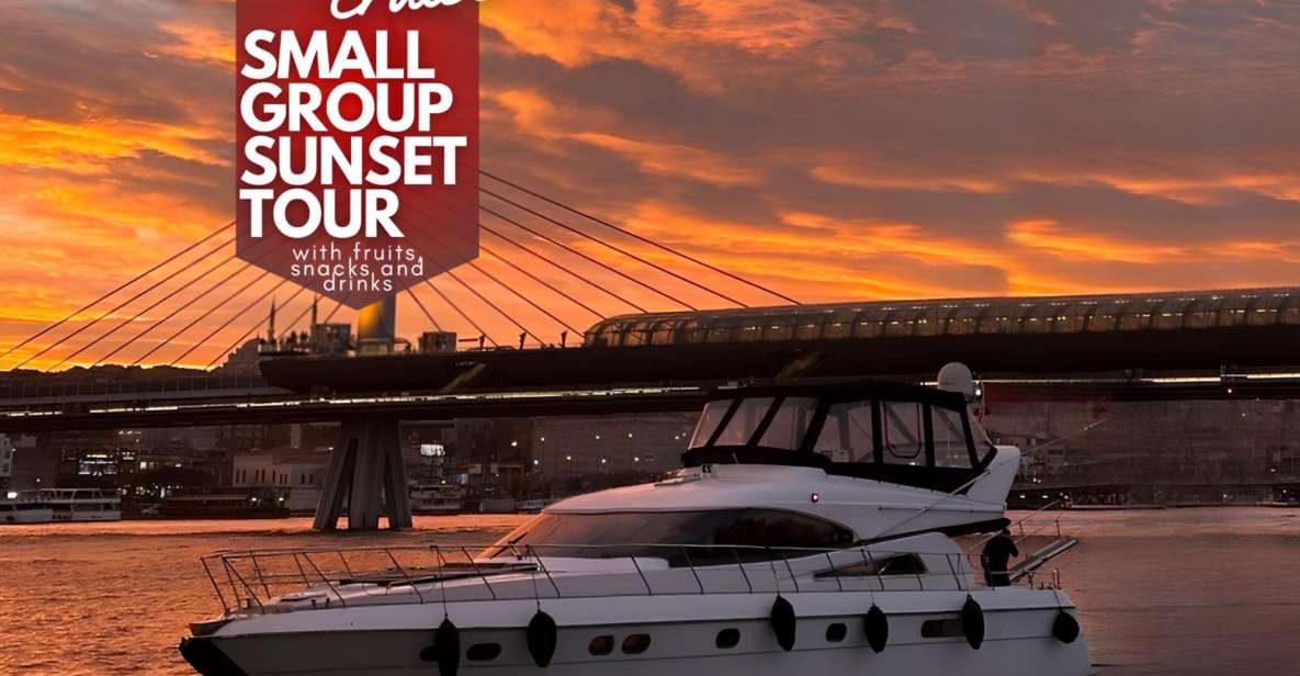 Istanbul: Small-Group Luxury Yacht Sunset Cruise w/ Snacks - Istanbul Sunset From the Bosphorus: what 2 hours feels like