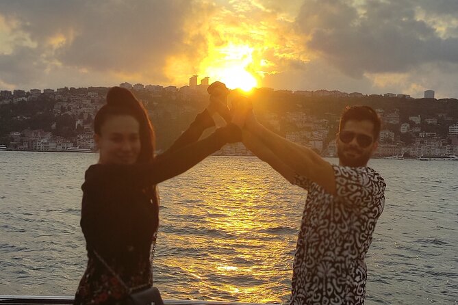 Istanbul Sunset Cruise With Luxury Yacht On Bosphorus - The Asia route: Anadoluhisarı, Kuleli Naval Station, Beylerbeyi, and a palace-water contrast