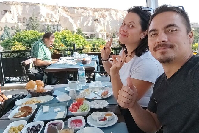 Istanbul to Cappadocia: 2-Day All Inclusive Tour + Balloon Option - Day 2: Red & Rose Valley Walk, Cavusin Rock Castles, Underground Rooms, and Pigeon Valley Views