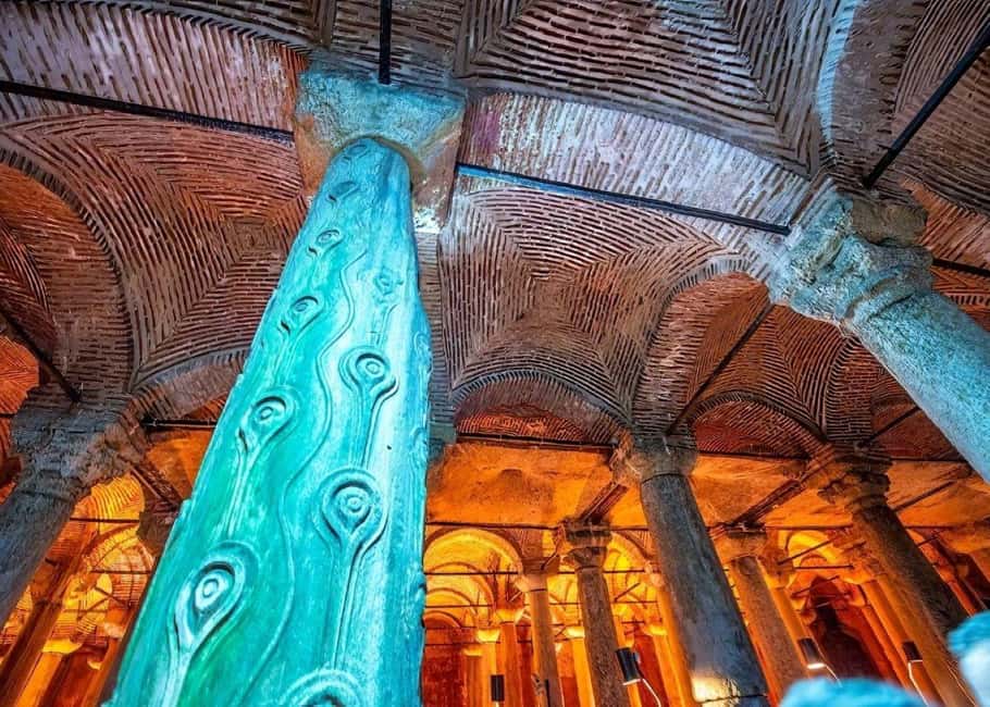 Istanbul: Topkapi, Hagia Sophia, Basilica & Blue Mosque Pass - Basilica Cistern: Roman Engineering with a Quiet, Digital Companion