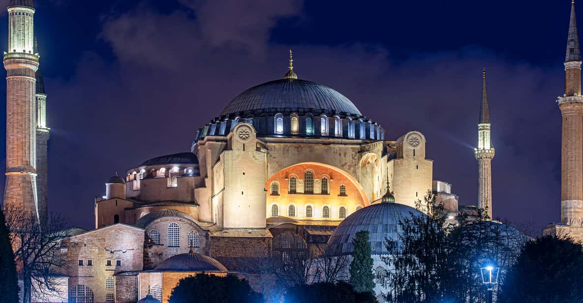 Istanbul: Tour of Hagia Sophia and Blue Mosque By Night - Key things that make this tour worth your time