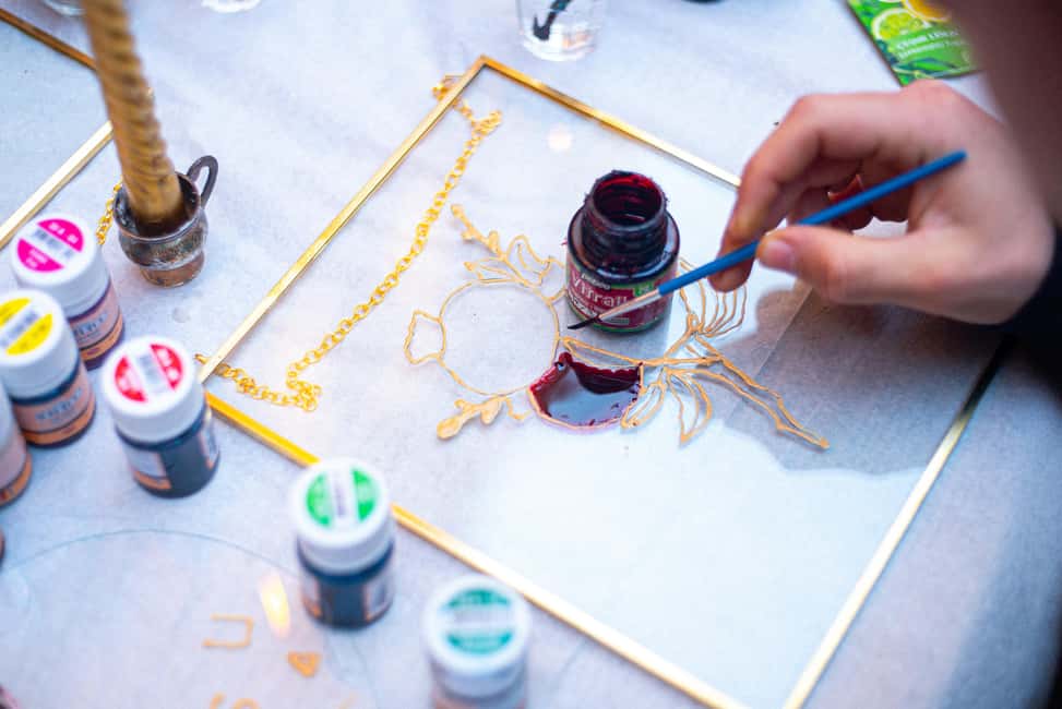 Istanbul: Turkish Calligraphy Workshop & Brass Framed Glass - Price and value: what $33 really covers
