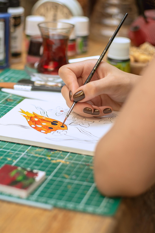 Istanbul: Turkish Tile Painting & Ceramic Workshop w/ Snacks - The Color and Motif Lesson: Why Turkish Tile Looks Like Turkish Tile