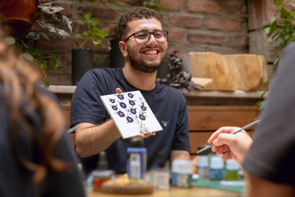 Istanbul: Turkish Tile Painting & Ceramic Workshop w/ Snacks - Your Finished Plate: How Packing Helps You Fly Home