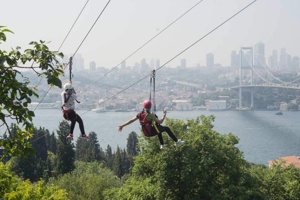 Istanbul: Zipline Adventure with Bosphorus View - The ride itself: 250m, 80 km/h, and the reality of time