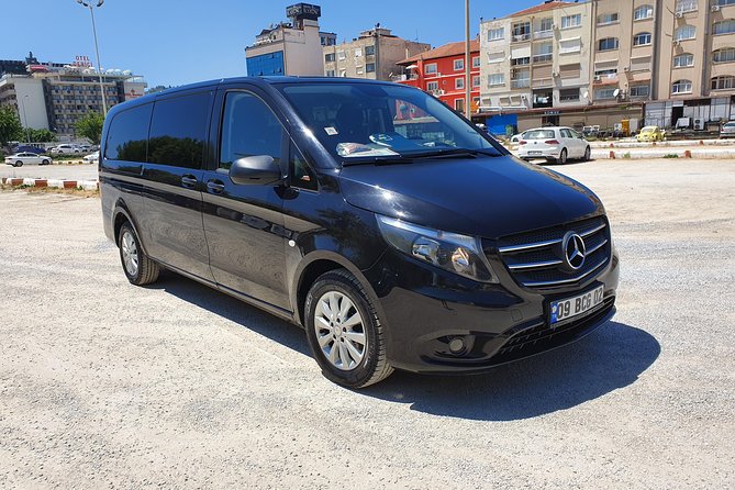 Izmir Adnan Menderes Airport (ADB) Transfer to OR from Kusadasi - On the road: timing, air-conditioning, and bottled water