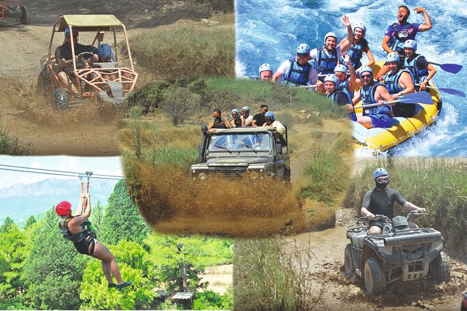 Jeep, Buggy, Rafting and Zipline Tour in Antalya - Key highlights you’ll actually care about