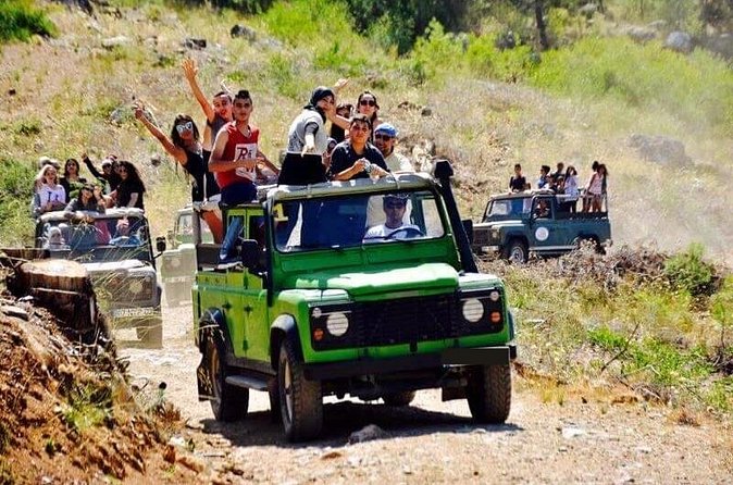 Jeep Safari from Kemer - Lunch by the river: roast chicken or trout, plus a break from the ride