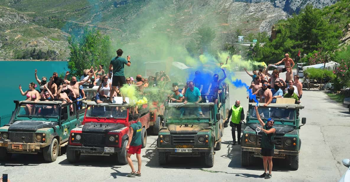 Jeep Safari-Lunch-Boat-Canyon-Waterfall-Foam,Water Party - Green Canyon jeep driving: the part you’ll remember first