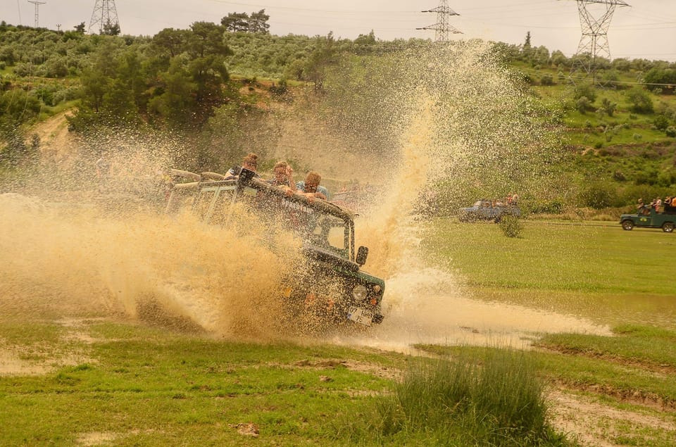 Jeep Safari-Lunch-Boat-Canyon-Waterfall-Foam,Water Party - Guides, crew, and the comedy of nicknames