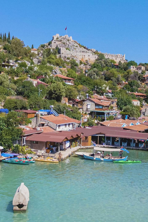 Kalkan: Day Trip to Demre, Myra and Kekova Island - Kekova Sunken City by boat: the stop everyone talks about