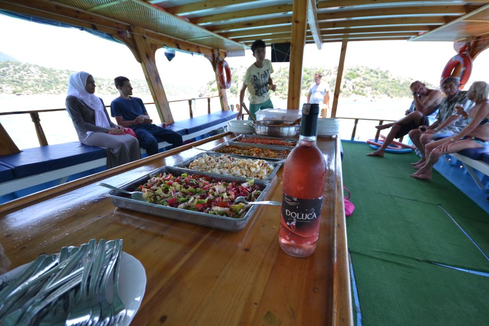Kalkan: Kekova Sunken City Boat Trip - What to pack for a 9-hour sea day in Kekova