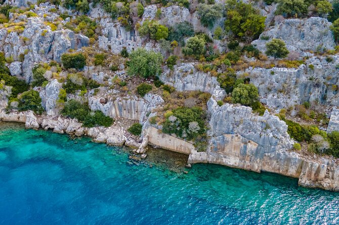 Kas: (Small Group) Day Trip to Kekova Island, Demre & Myra - Burç Bay and Gökkaya Bay: the best part might be the water