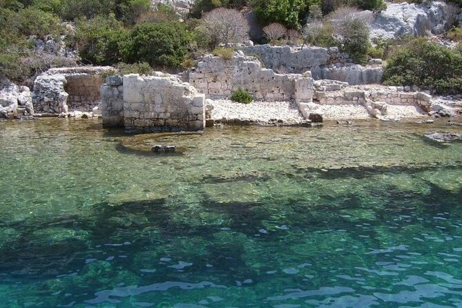 Kekova Boat Tour (myra St.nicholas Church) - Burç Bay swim stop: a short break that refreshes the day