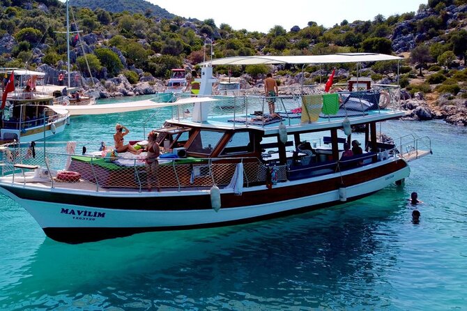 Kekova Private Full-Day Boat Trip - Tersane Koyu shipyard bay: swimming near sunken remnants