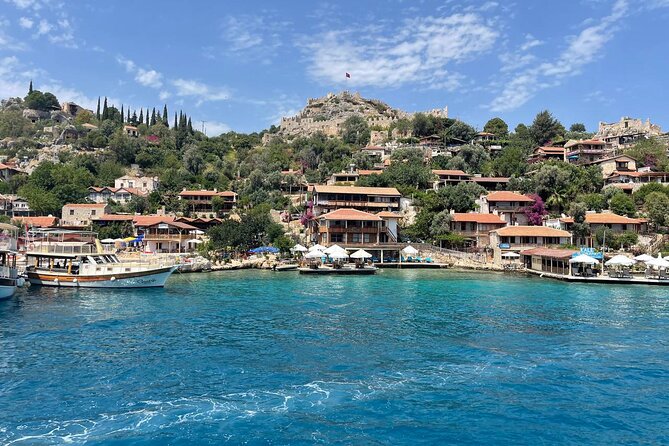 Kekova Sunken City Full Day Boat Trip - Burç Koyu and Burç Castle: calm bay + cooler water