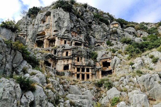 Kekova Sunken City, St.Nicolas Demre, Myra Tour From Antalya, Alanya & Side - Myra Ancient City: tombs you can’t stop looking at