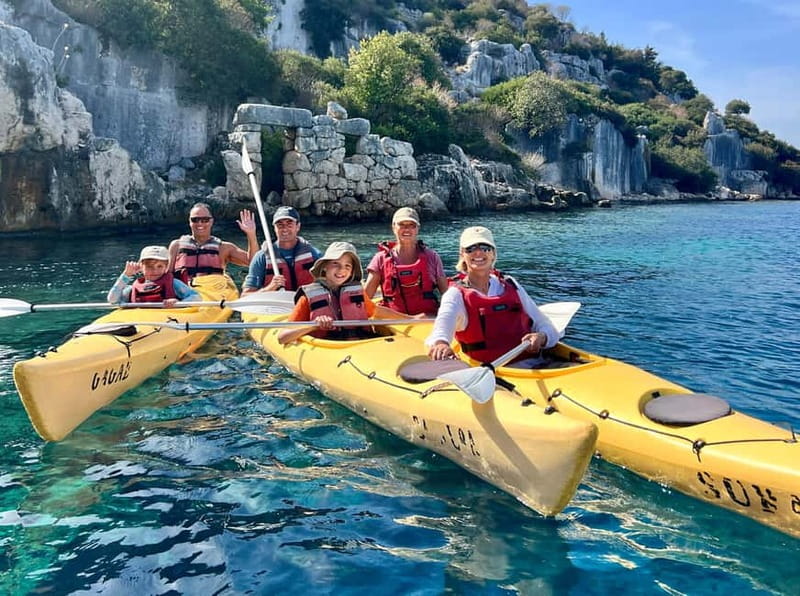 Kekova: The Sea Kayaking Odyssey Across Islands & Bays - Paddling above the Sunken City and Lycian ruins