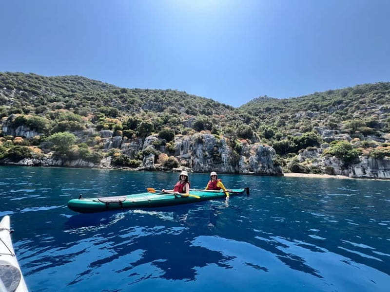 Kekova: The Sea Kayaking Odyssey Across Islands & Bays - Simena Village and the castle: lunch, shade, and an island-only town