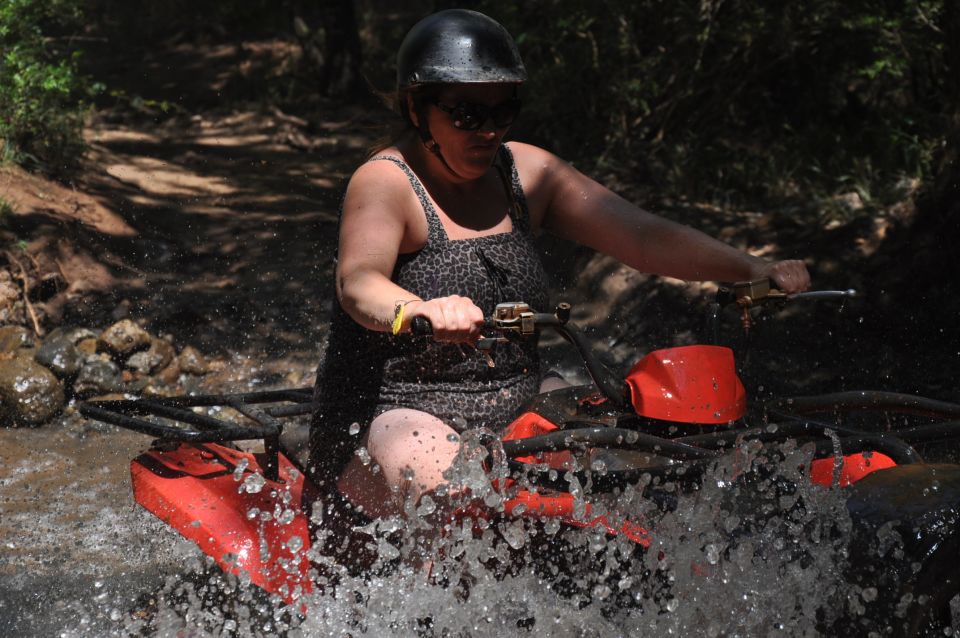 Kemer: Forest, Mud, and Streams Quad Safari Tour with Pickup - Kemer Quad Safari: Mud, Streams, and the Fun of Getting the Hang of It
