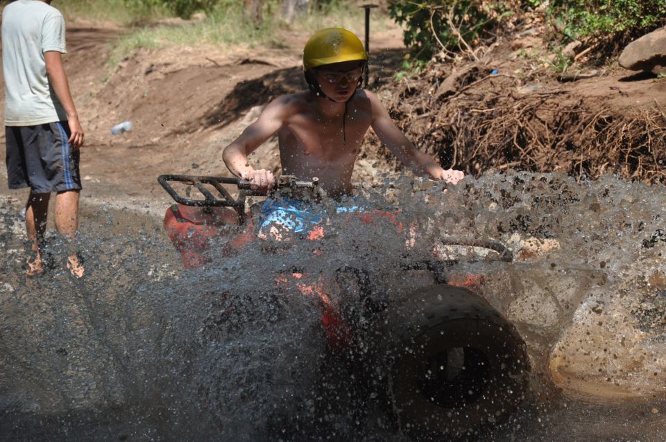 Kemer: Forest, Mud, and Streams Quad Safari Tour with Pickup - Getting Picked Up in Kemer: The Security Gate Detail That Can Save Time