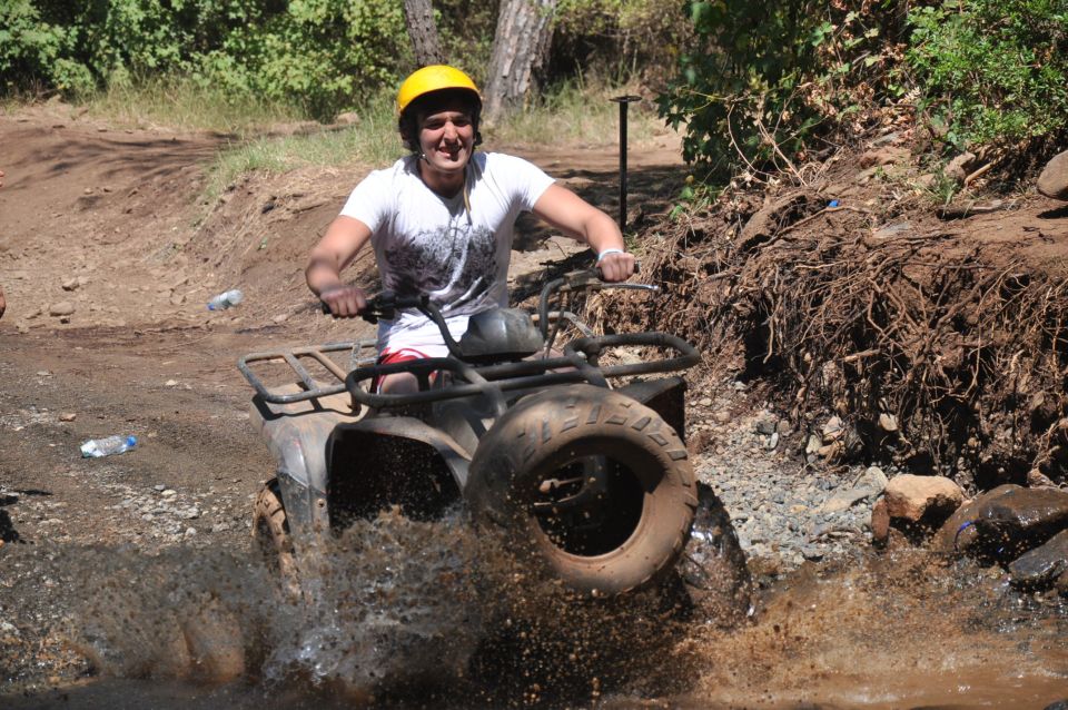 Kemer: Forest, Mud, and Streams Quad Safari Tour with Pickup - The Ride Reality: 1.5 Hours of Quad Time in About 3–4 Total Hours