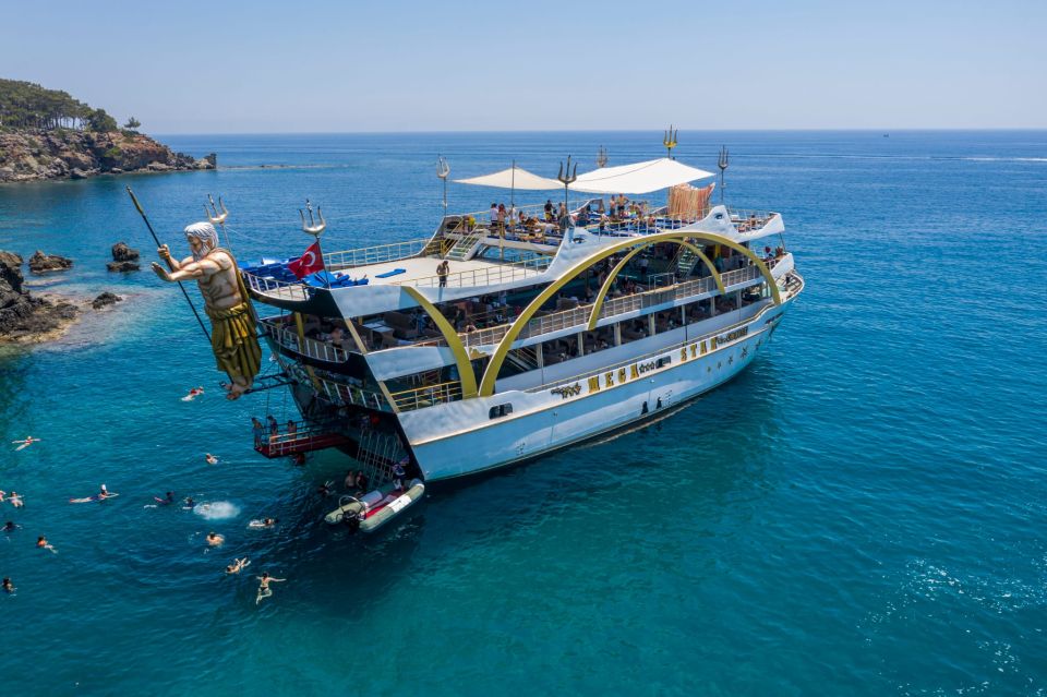 Kemer: Full-Day Boat Trip with Lunch and DJ - Key things to know before you go
