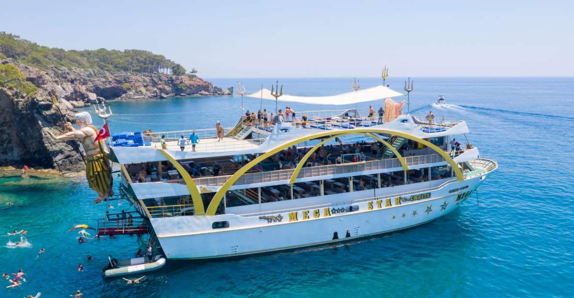 Kemer: Full-Day Boat Trip with Lunch and DJ - From Hotel Pickup to Kemer Harbor: the day’s easy start