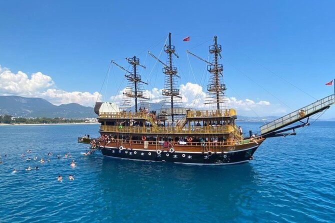 Kemer Full Day Pirate Boat Trip with Lunch and Optional Transfer - Pickup to Kemer Marina G: timing that matters