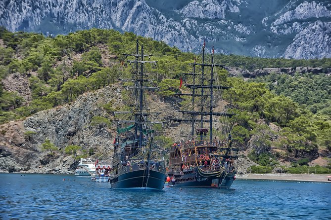 Kemer Pirate Boat Trip with Free Transfer from Antalya - Pirate Bay in Kumluca and Olympos: The Sea-Time Payoff
