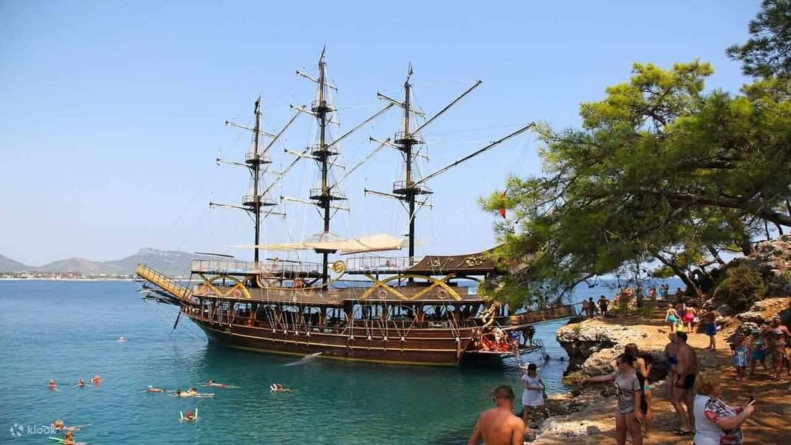 Kemer Pirate Boat Trip with Hotel Transfers Option - Foam party at sea: when the cruise turns into a show