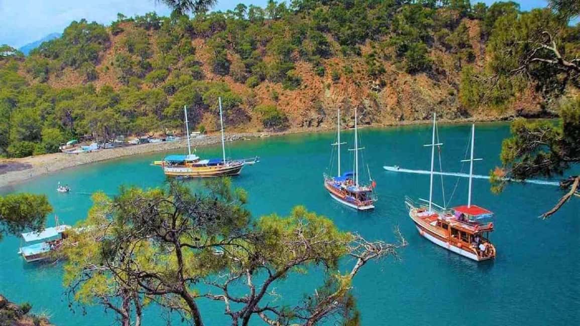Kemer Pirate Boat Trip with Hotel Transfers Option - Pirate Cave stop: the story part, with time for photos