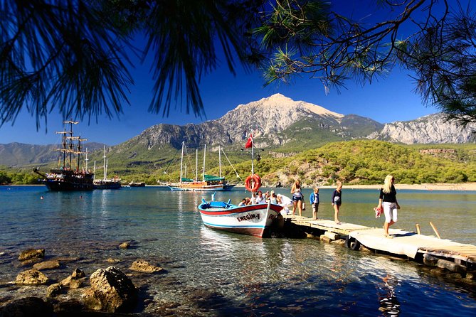 Kemer Pirate Boat Trip - Cennet Koyu (Paradise Bay): the longest swim and relax stop