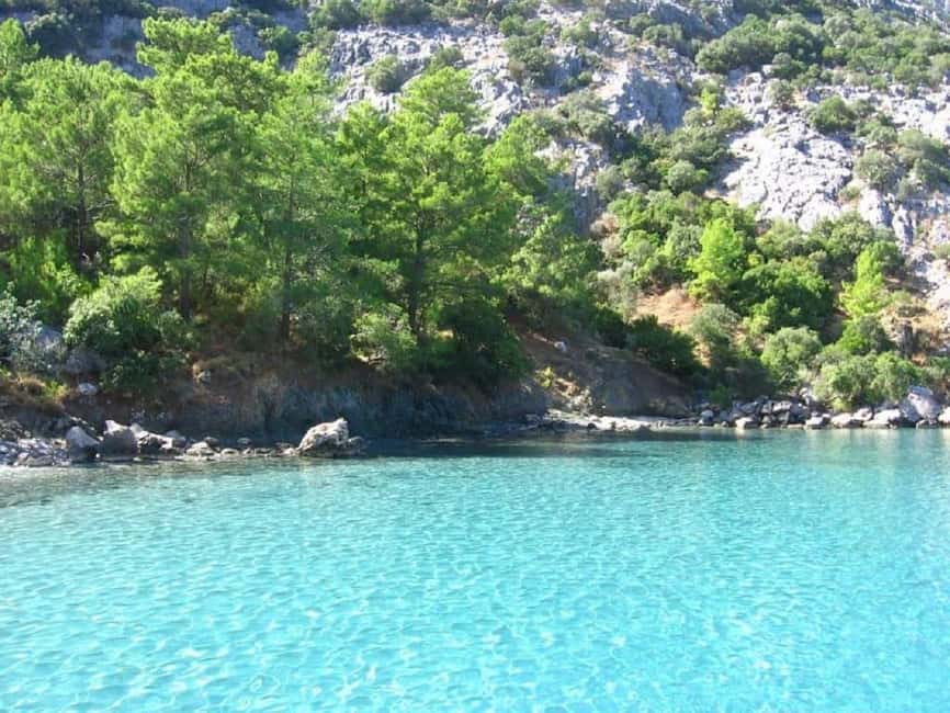 Kemer Porto Genoese-Sazak Bays Boat Trip With Mud Baths - A Day on the Water From Kemer: What This 8-Hour Cruise Really Delivers