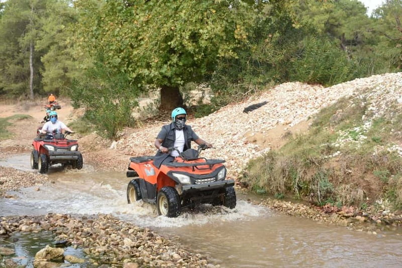 Kemer Quad Safari: Thrilling Off-Road Adventure - The route breakdown: forests, riverbeds, rocky turns, then the steep finish