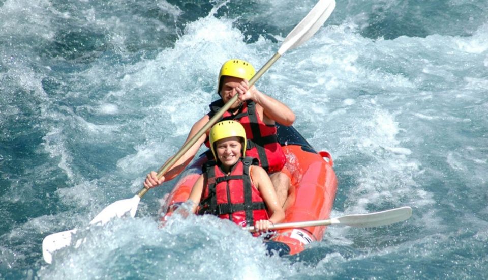 Koprulu Canyon: River Kayaking Experience with Lunch - Where Koprulu Canyon actually wins: 14 km of white-water paddling