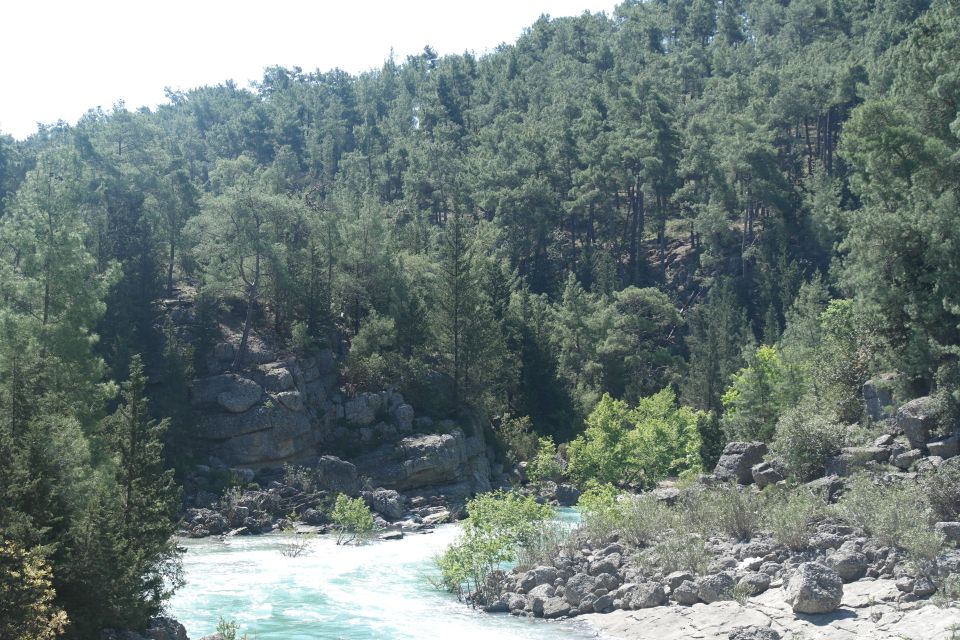 Koprulu Canyon: River Kayaking Experience with Lunch - Gear and safety setup: life vest, helmet, paddle, and canoe