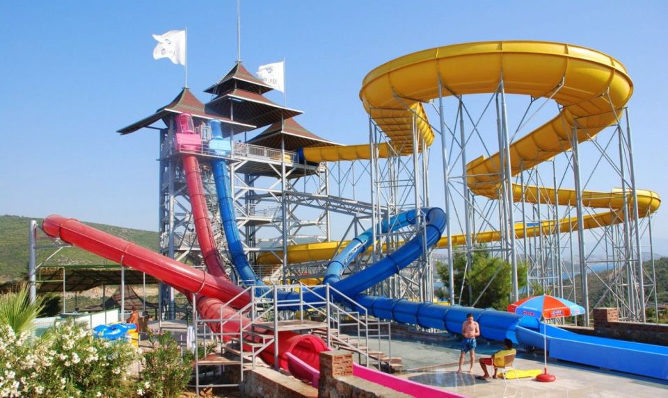 Kusadasi: Adaland AquaPark Entry Ticket - Kids’ zone: safer splash time with mushroom shower and pirate play