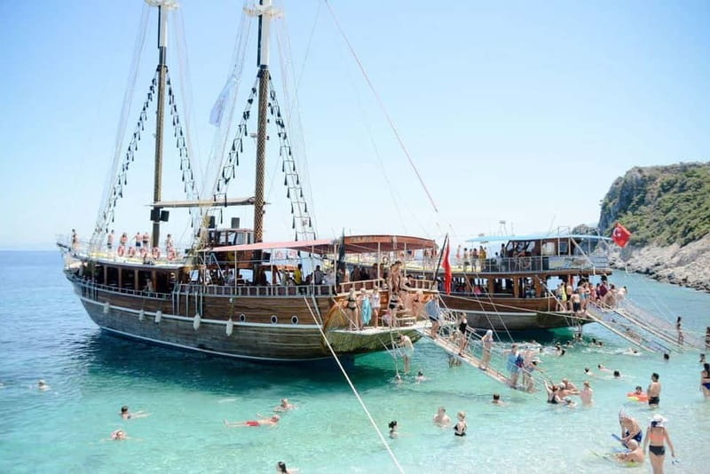 Kusadasi: Aegean Sea Boat Tour with Lunch - The 3 Bay Swim Stops: Clear Water, Short Swims, and Pebbly Shorelines