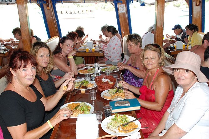 Kusadasi Aegean Sea Full-Day Boat Trip with Lunch - Boat Setup: Upper Deck Sun, Lower Deck Comfort