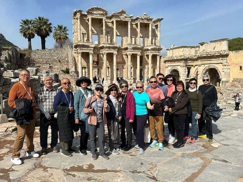 Kusadasi: Ephesus and Virgin Mary Tour for Cruise Guests - Roman Baths, Hadrian’s Temple, Public Toilets, and Marble Street