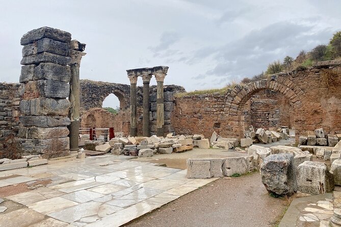 Kusadasi ephesus tours Turkish Bath with Port Pick Up and drop - Shopping Stops: Carpet Co-Op, Plus Leather and Jewelry Stores