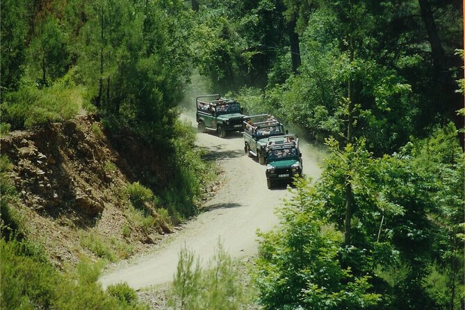 Kusadasi Jeep Safari Tour With Zeus Cave and Water Fights - Kursunlu Monastery stop: a great view with a walking reality check